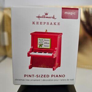 Pint Sized Piano - Hallmark Miniature Magic Ornament - 2019